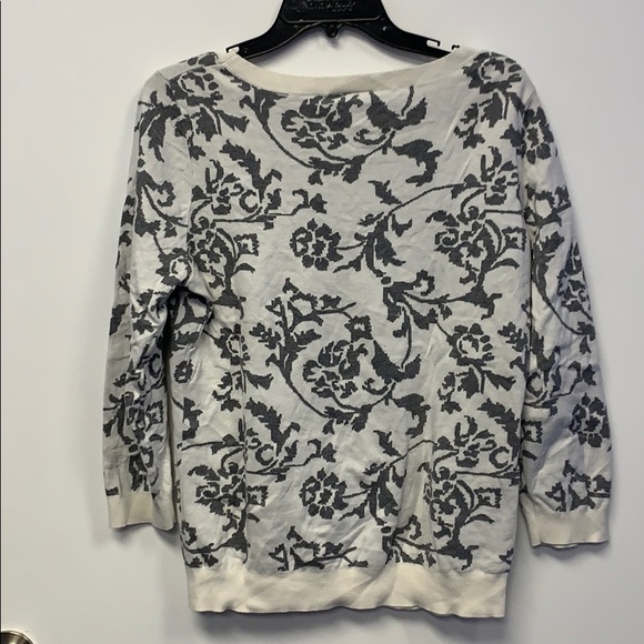 Ann Taylor Loft Floral sweater - Picture 3 of 3